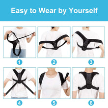 Load image into Gallery viewer, Medical Adjustable Clavicle Posture Corrector